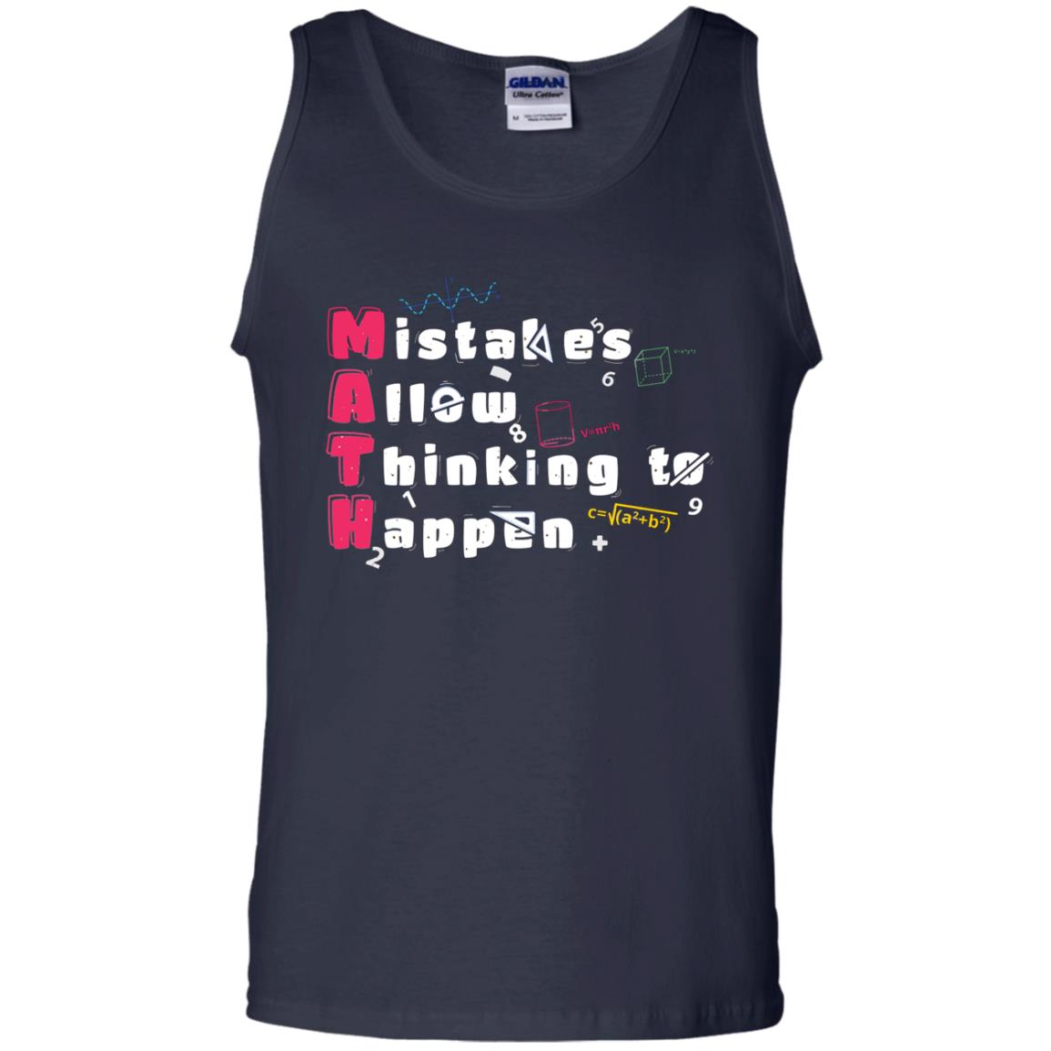 Mistakes Allow Thinking To Happen Shirt Navy