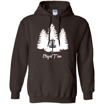 Disc Golf T-shirt Stupid Tree Dark Chocolate