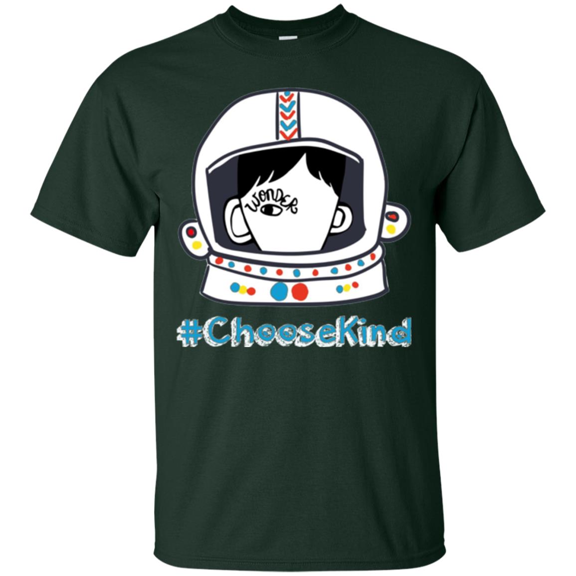 Anti Bullying T-shirt Choose Kind Forest Green