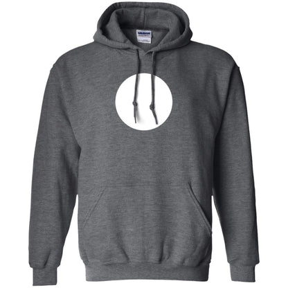 Big White Dot T-shirt Dark Heather