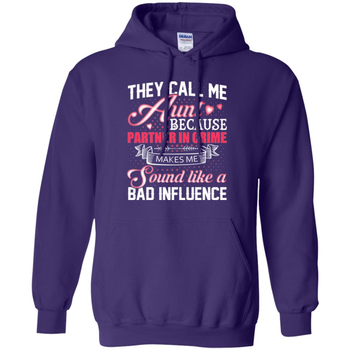 Aunt T-shirt They Call Me Aunt Purple