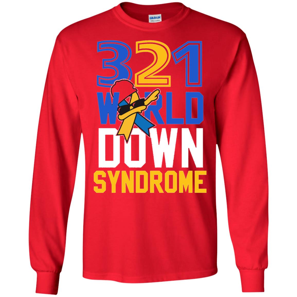 Awareness March 21 World Down Syndrome Day Shirt Red