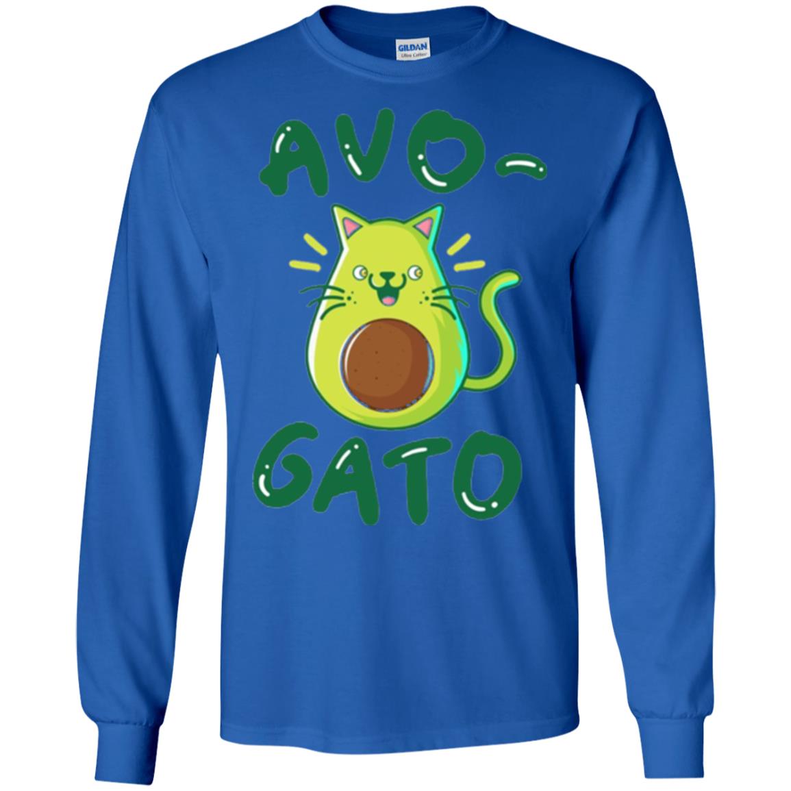 Cat Lovers T-shirt Avocado Avogato Royal