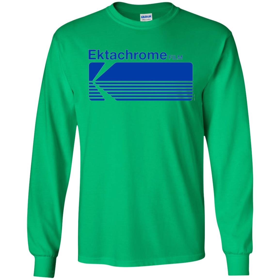 Logo T-shirt Vintage Ektachrome Film Irish Green
