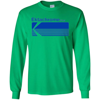 Logo T-shirt Vintage Ektachrome Film Irish Green