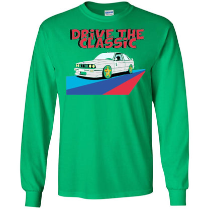 Classic Drive Vintage Collectors Bmw Lovers T-shirt Irish Green