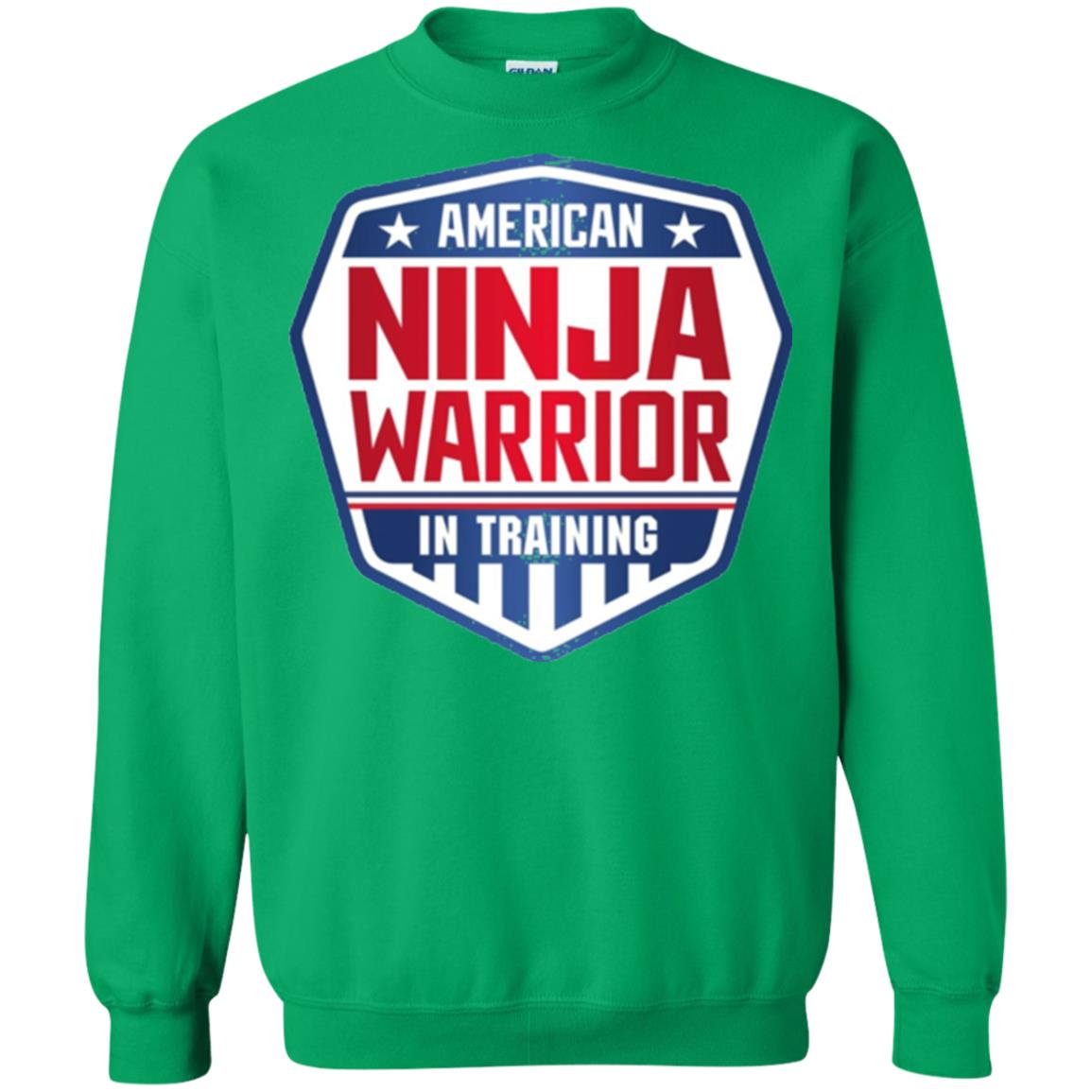 American Ninja Warrior In Training T-shirt Irish Green