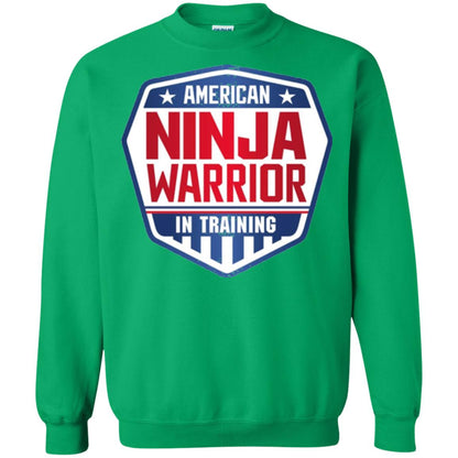 American Ninja Warrior In Training T-shirt Irish Green