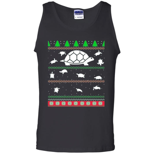 Christmas T-shirt Turtle Lover Merry Christmas Black