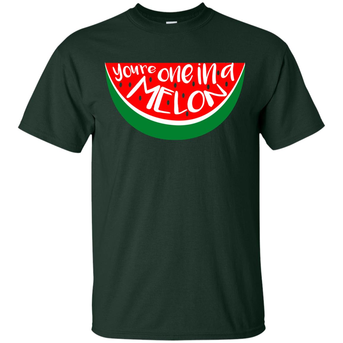 You_re One In A Melon Funny Summer Melon Fruit Shirt Forest