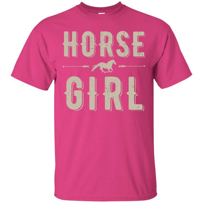 Horse Girl T-shirt Heliconia