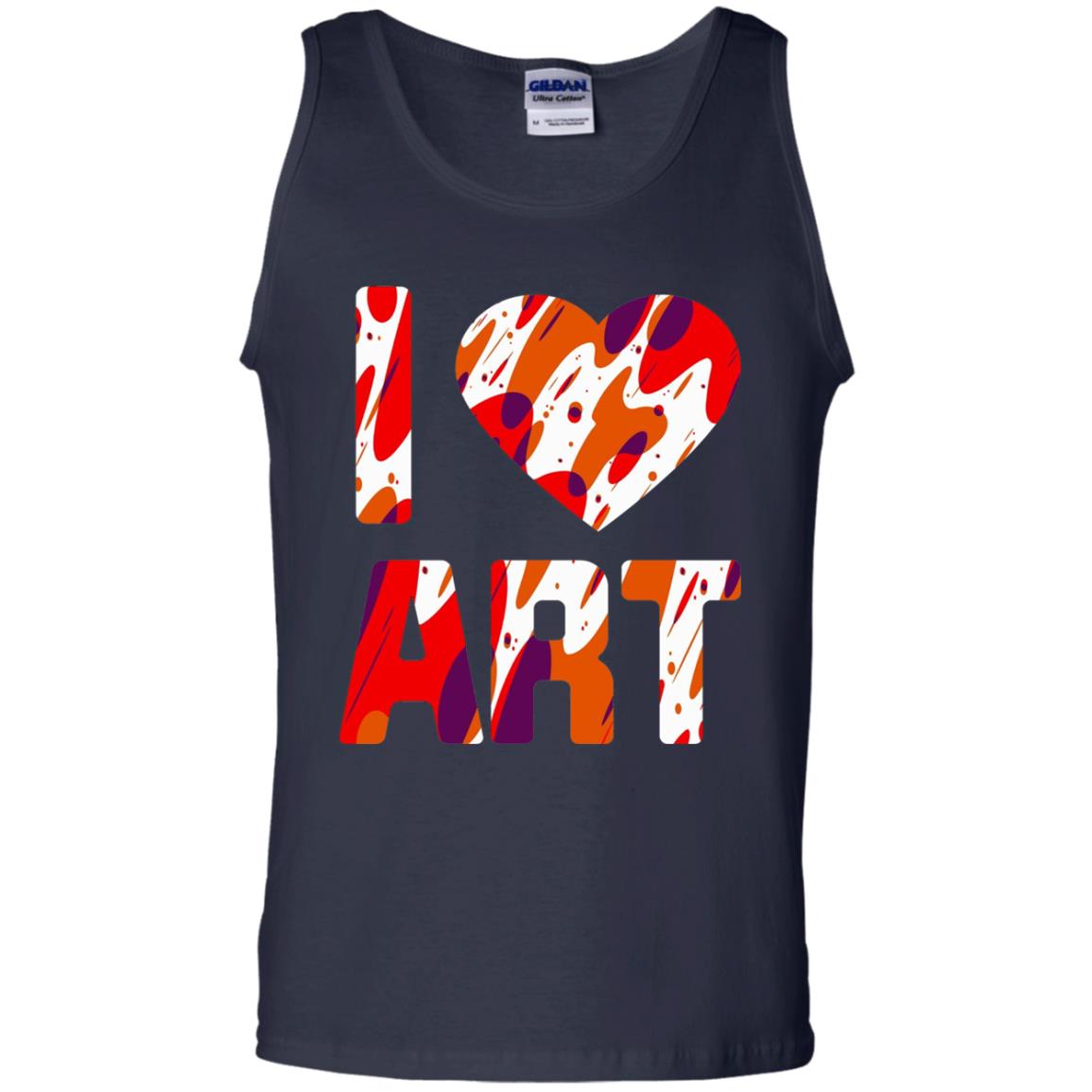 Artist T-shirt I Love Art Navy