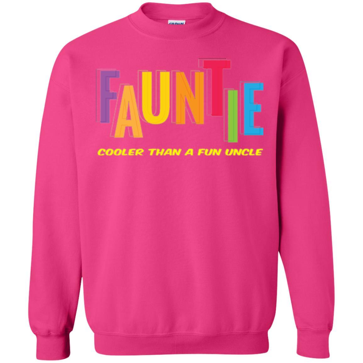 Aunt T-shirt Fauntie Cooler Than A Fun Uncle Heliconia