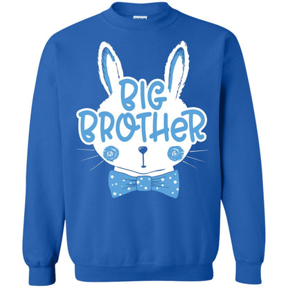 Easter Bunny Big Brother Blue Easter T-shirt Royal