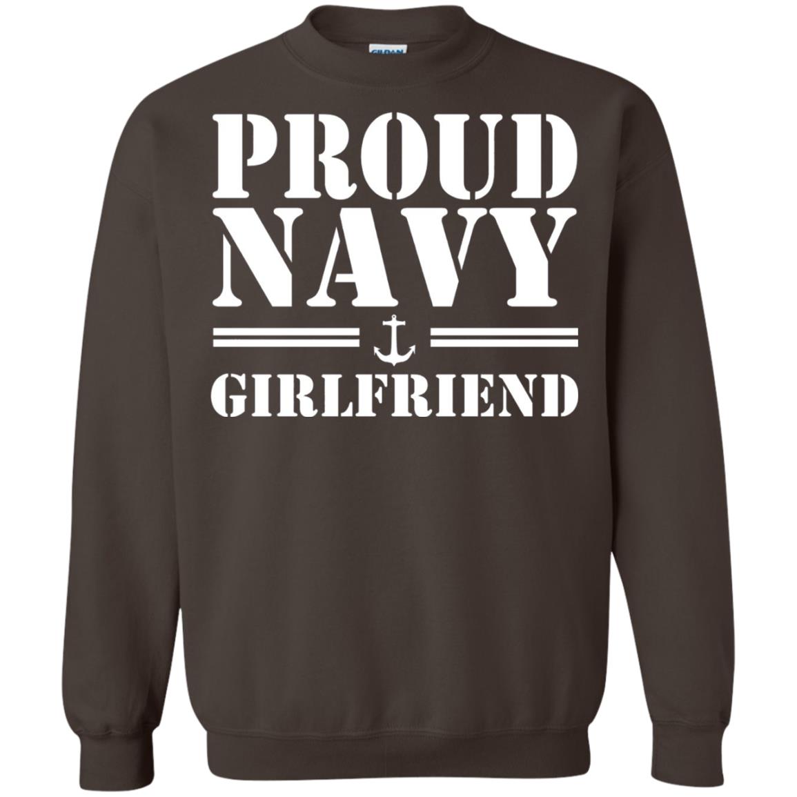 Pride U.s. Army Shirt Proud Navy Girlfriend Dark Chocolate