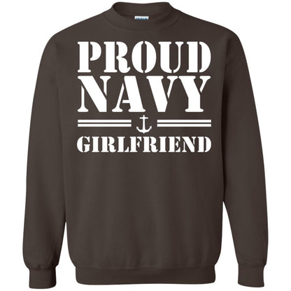 Pride U.s. Army Shirt Proud Navy Girlfriend Dark Chocolate