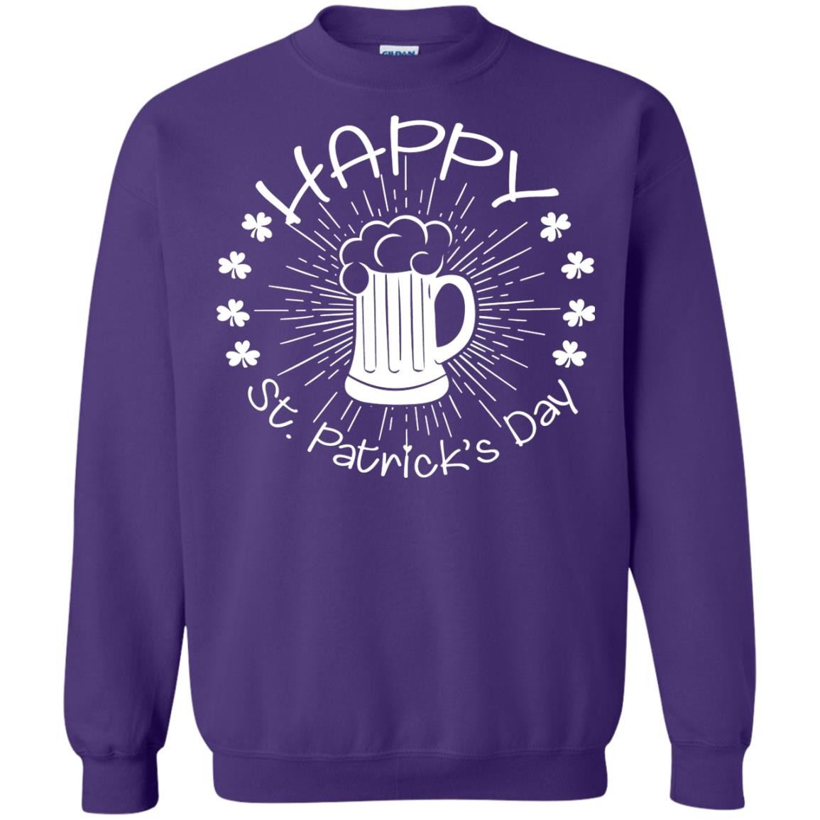 Drinking Team Happy St.patrick’s Day T-shirt Purple