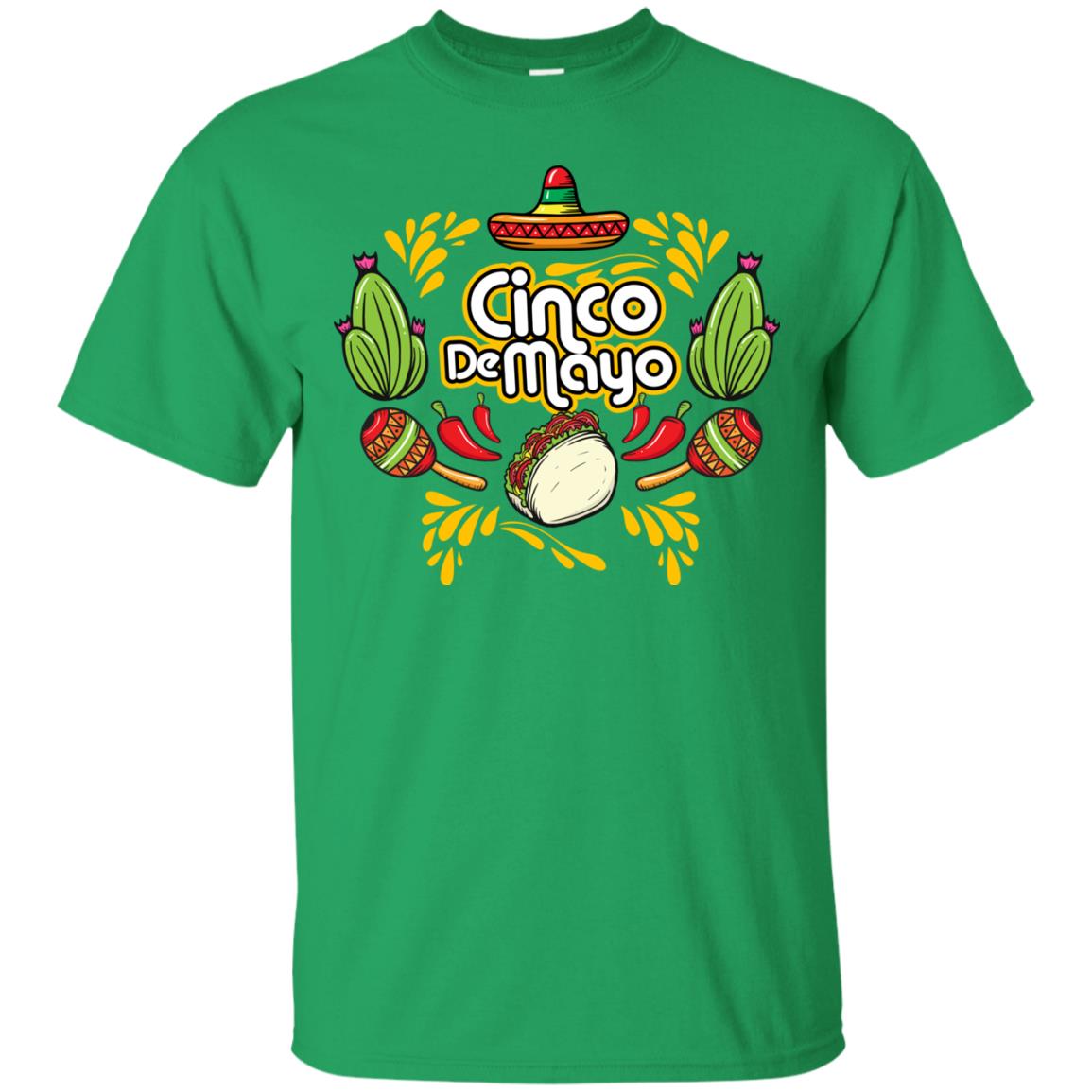 Mexican Festival Cinco De Mayo Shirt Irish Green