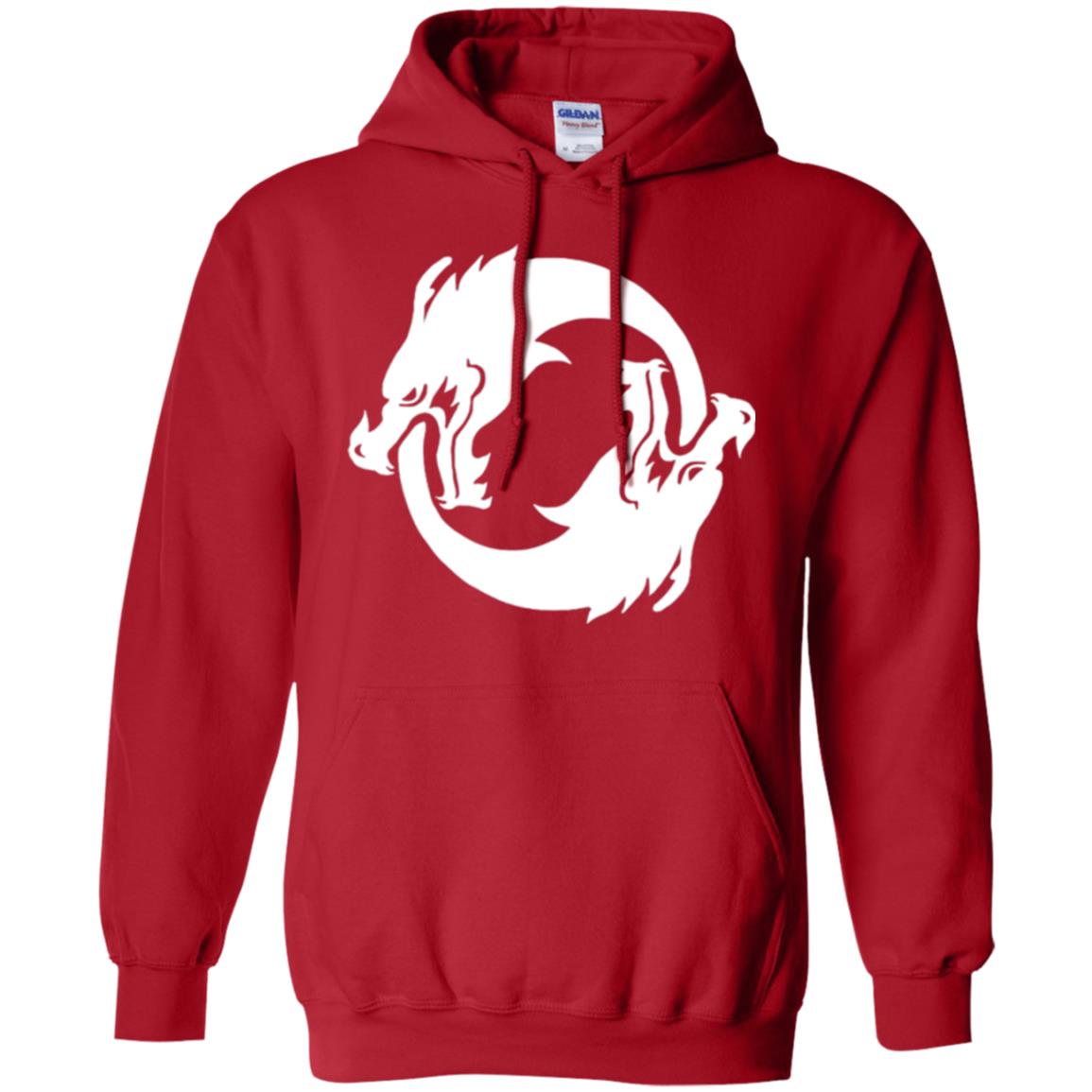 Dargon Lovers T-shirt Overwatch Hanzo Seal Spray Red
