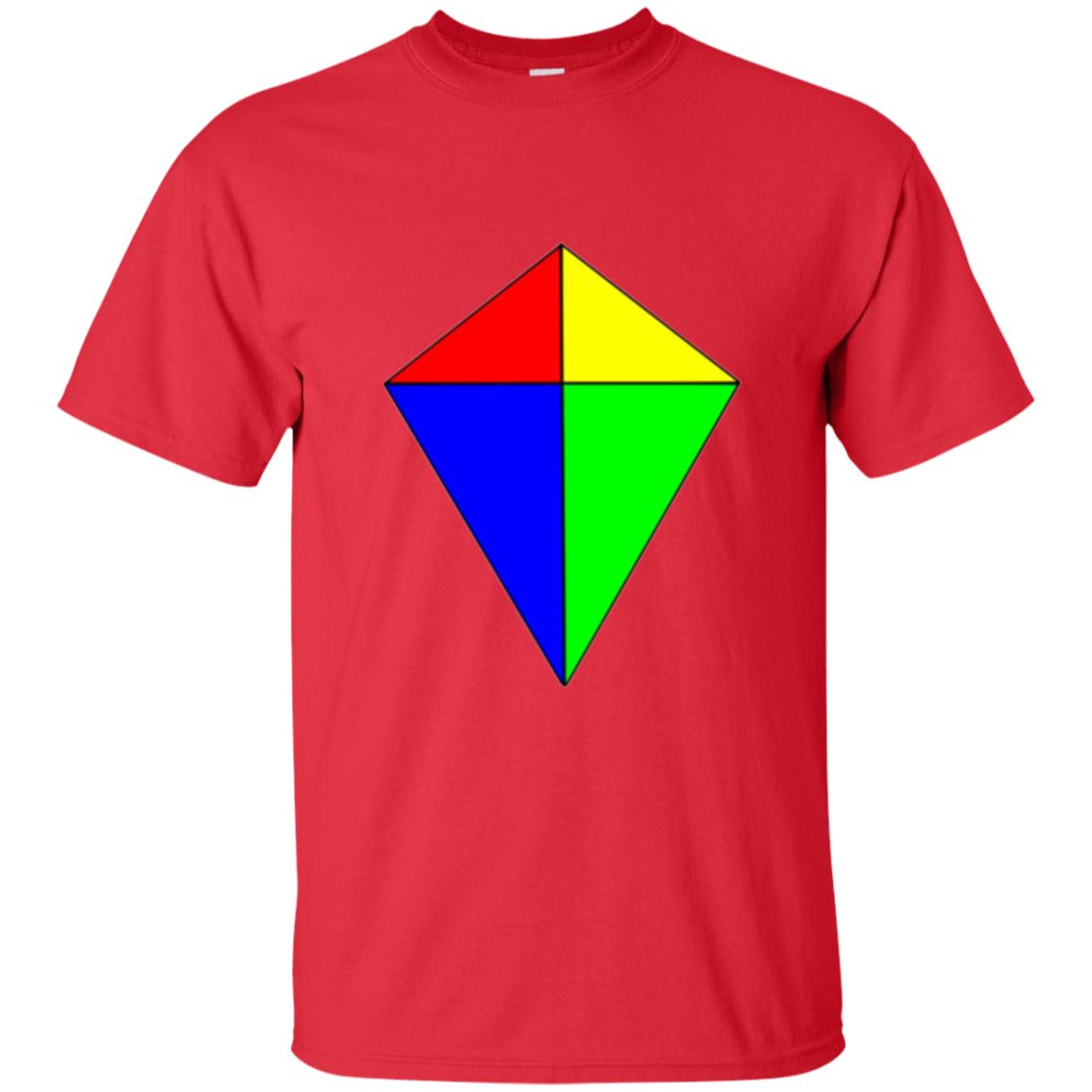 Kite Lover T-shirt Flying Wind Aircraft Kytoon Red