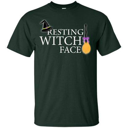 Reasting Witch Face Shirt Forest
