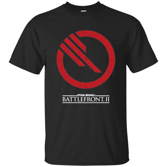 Film T-shirt Battlefront Ii Inferno Squad Logo Graphic Black