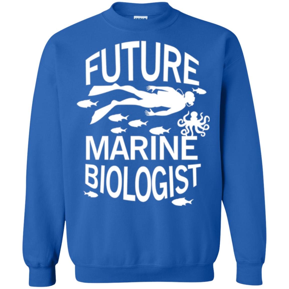 Cute Marine Biologist T-shirt Royal