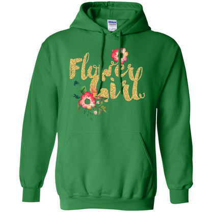 Flower Girl Bridesmaid Wedding Reception T-shirt Irish Green