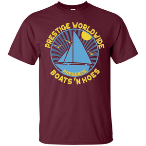 Sailing T-shirt Prestige Worldwide Presents Boats_n Hoes