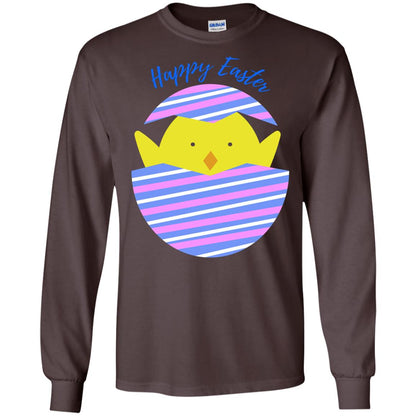 Easter Shirt Happy Easter Dark Chocolate
