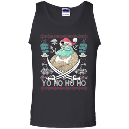 Christmas T-shirt Santa Pirate Black