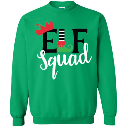 Christmas T-shirt Elf Squad Irish Green