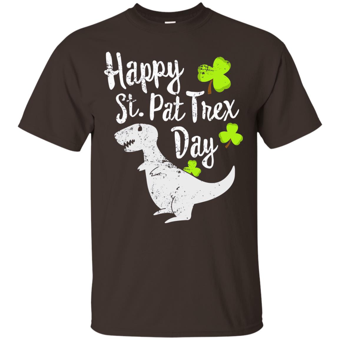 Pat T-rex Cute Stain Patricks Shirt Dark Chocolate