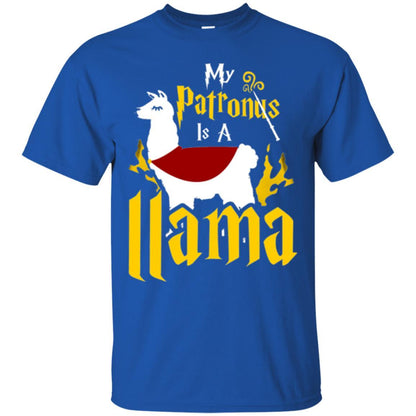 My Patronus Is A Llama T-shirt Royal