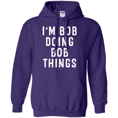 I'm Bob Doing Bob Things T-shirt Purple