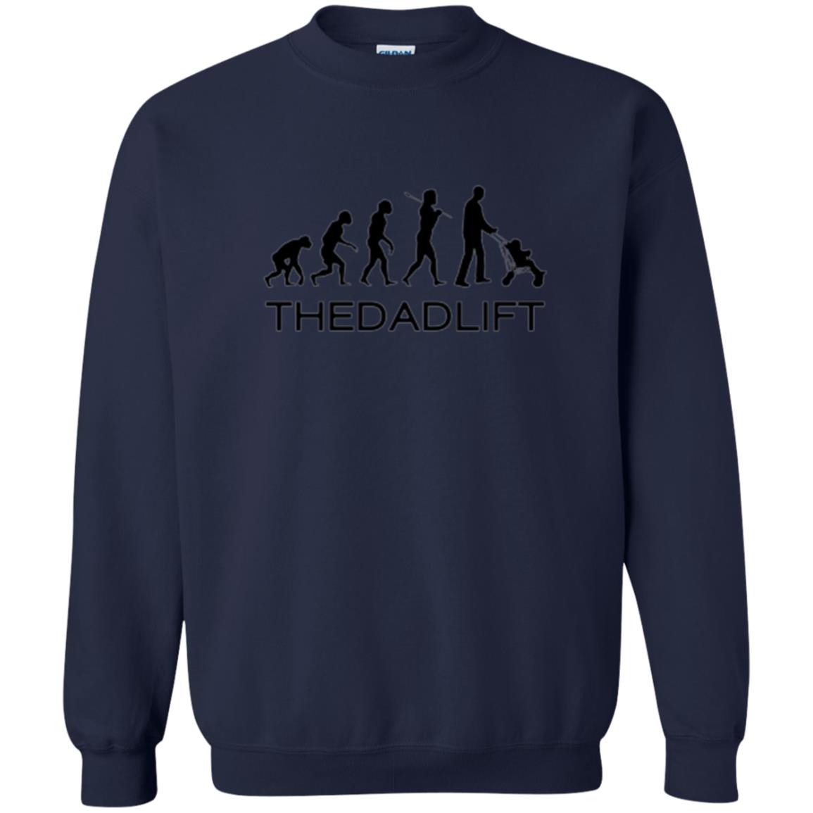 The Evolution Of Man T-shirt Thedadlift Navy