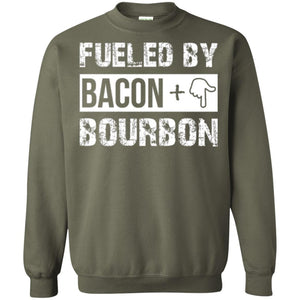 Whisky T-shirt Fueled By Bacon And Bourbon