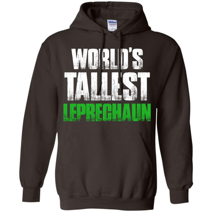 St. Patrick_s Day T-shirt World_s Tallest Leprechaun Dark Chocolate