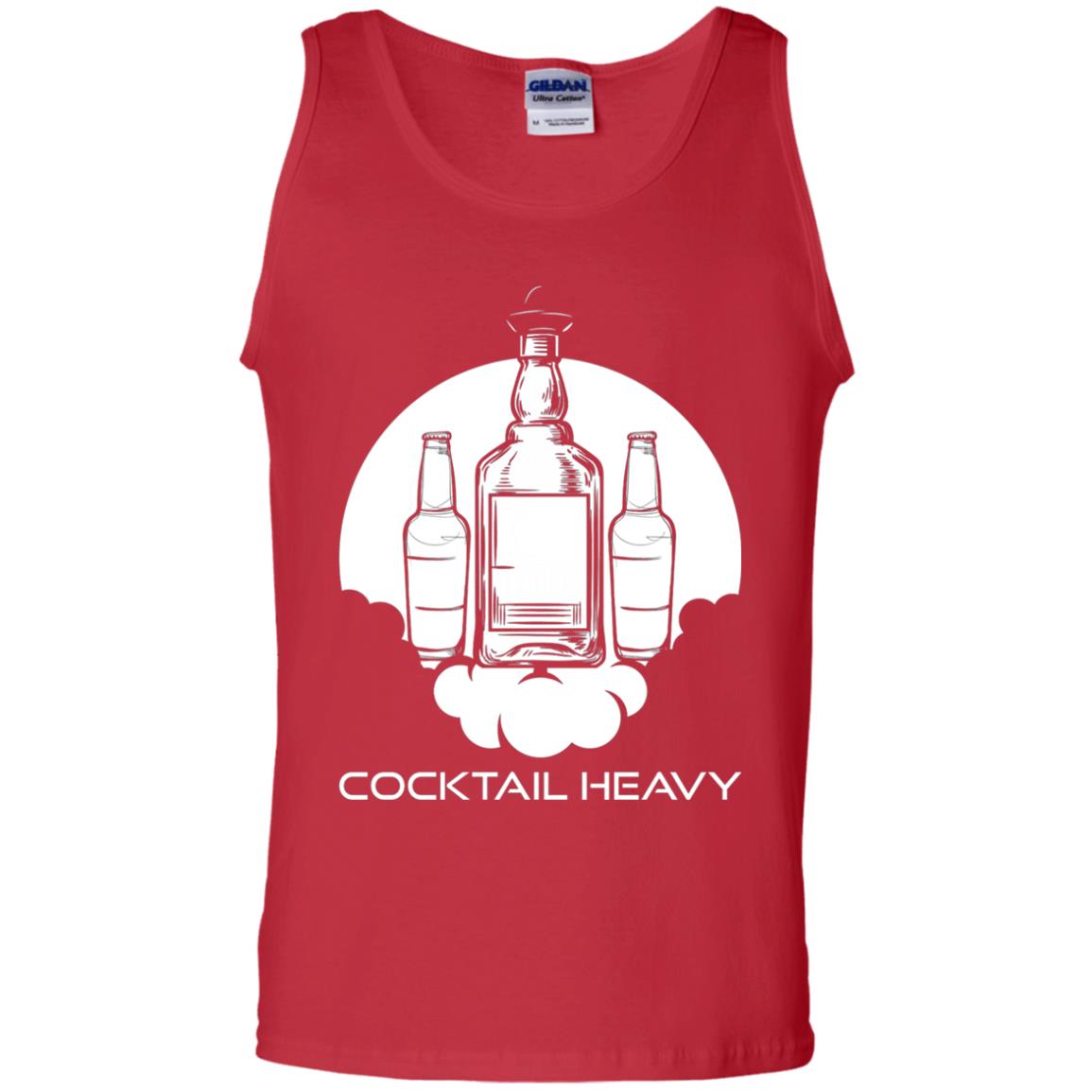 Cocktail Heavy T-shirt Red