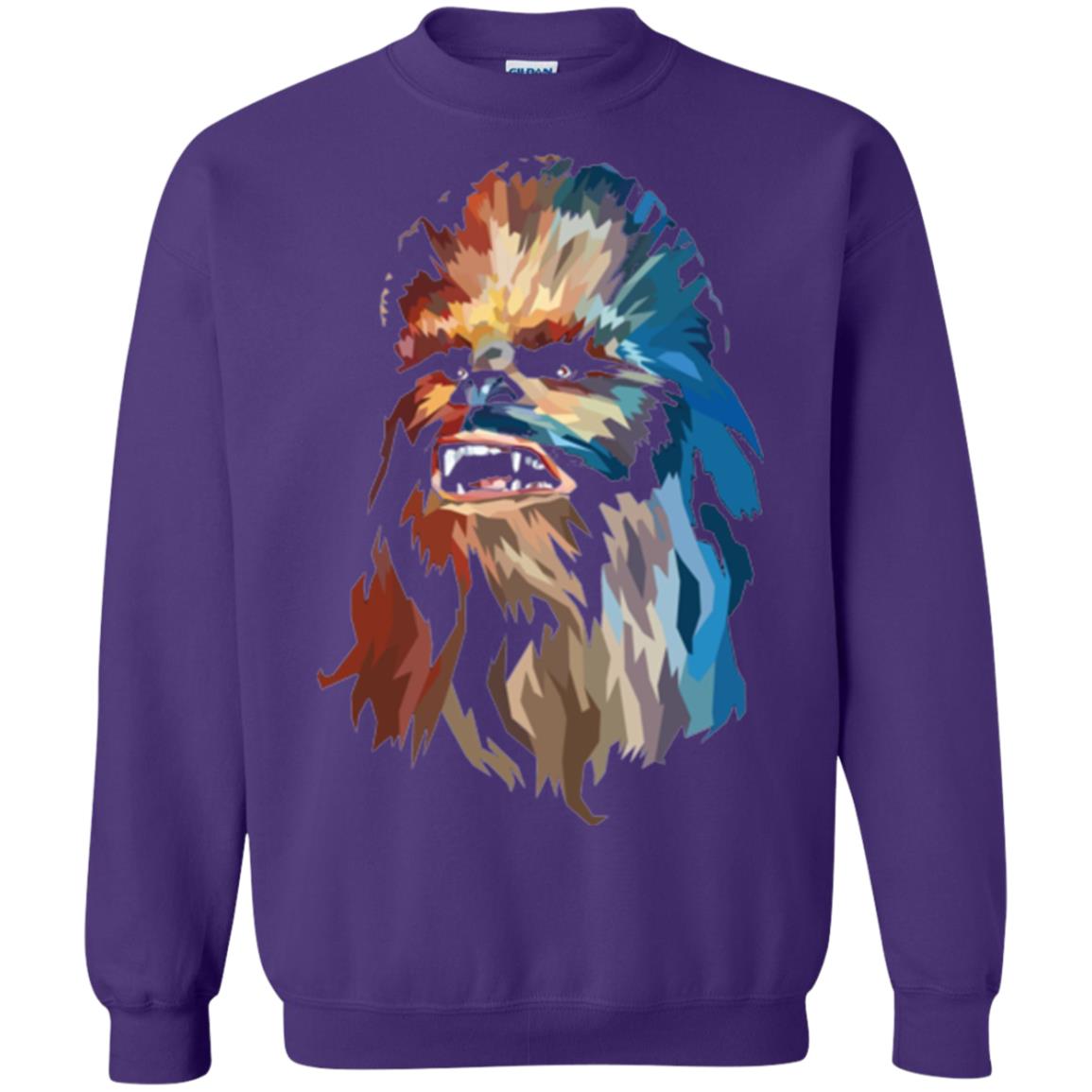 Chewbacca Art T-shirt Purple