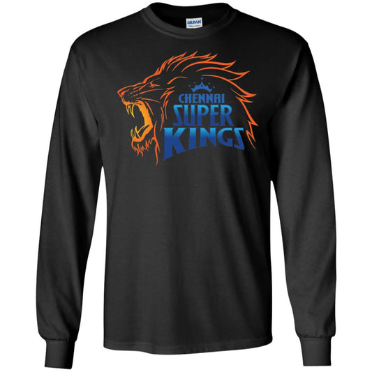 Chennai Super Kings Cricket Fans 2018 T-shirt Black