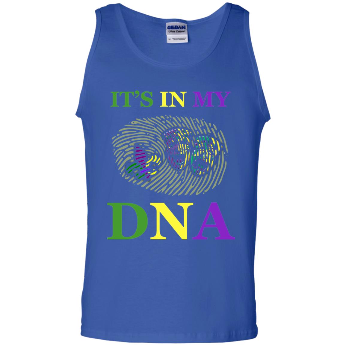 Mardi Gras T-shirt It's In My Dna Royal