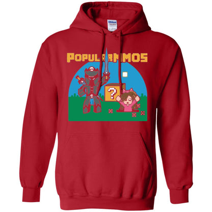 Gaming T-shirt Popularmmos Red