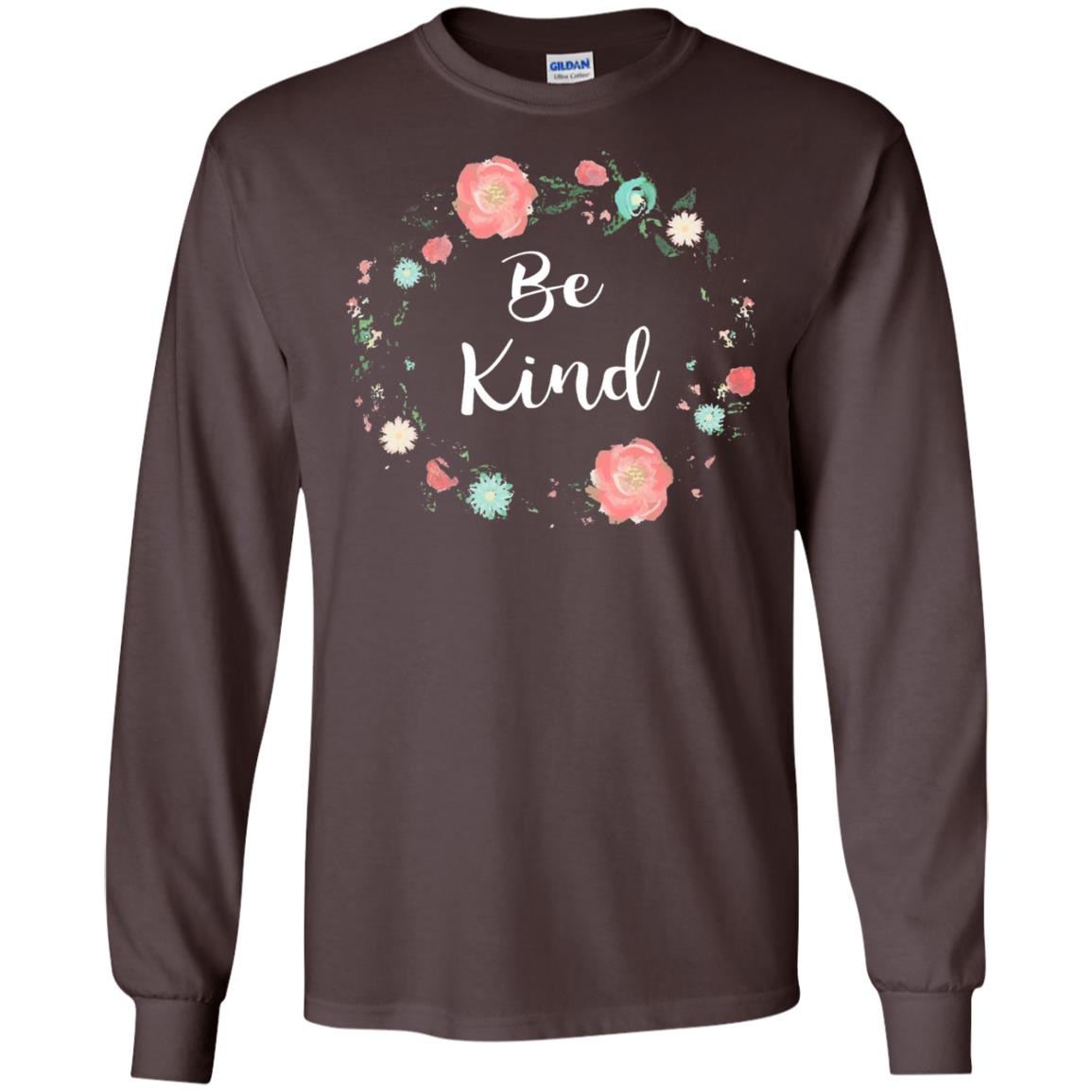 Be Kind Anti Bullying T-shirt Dark Chocolate