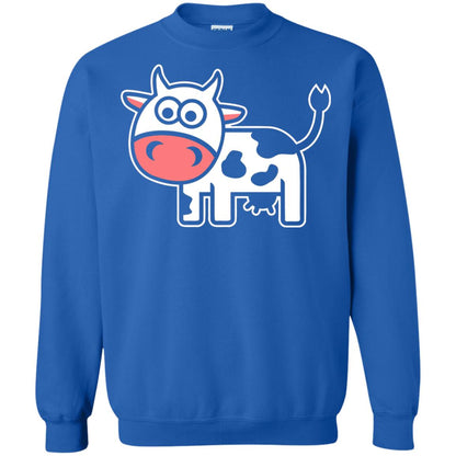 Cute Comic Cow Lover T-shirt Royal