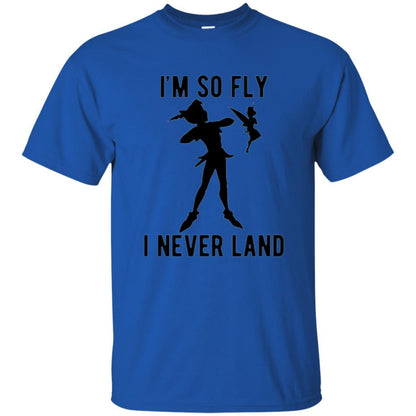 Film T-shirt Tinker Bell I'm So Fly I Never Land Royal