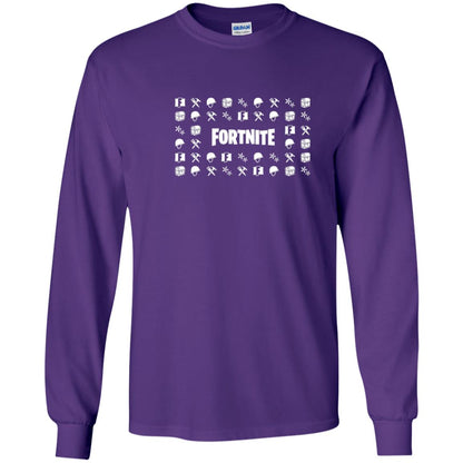 Fortnite Tapestry Shirt Purple
