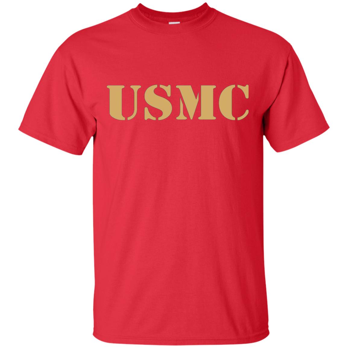 Usmc Us Navy Armed Forces Shirt Red