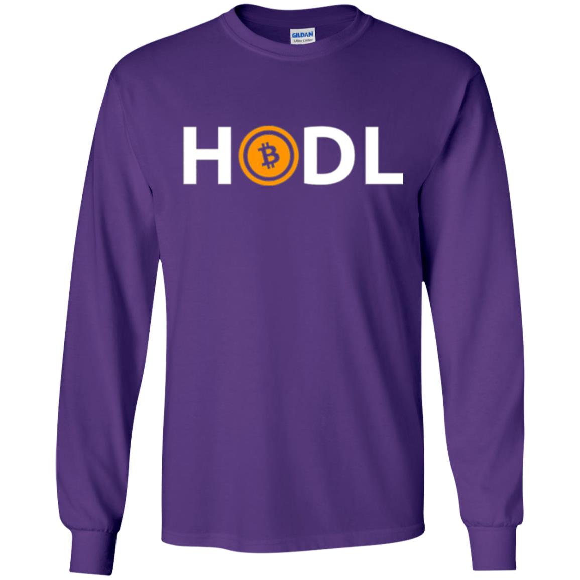 Bitcoin Cash T-shirt Hodl Purple