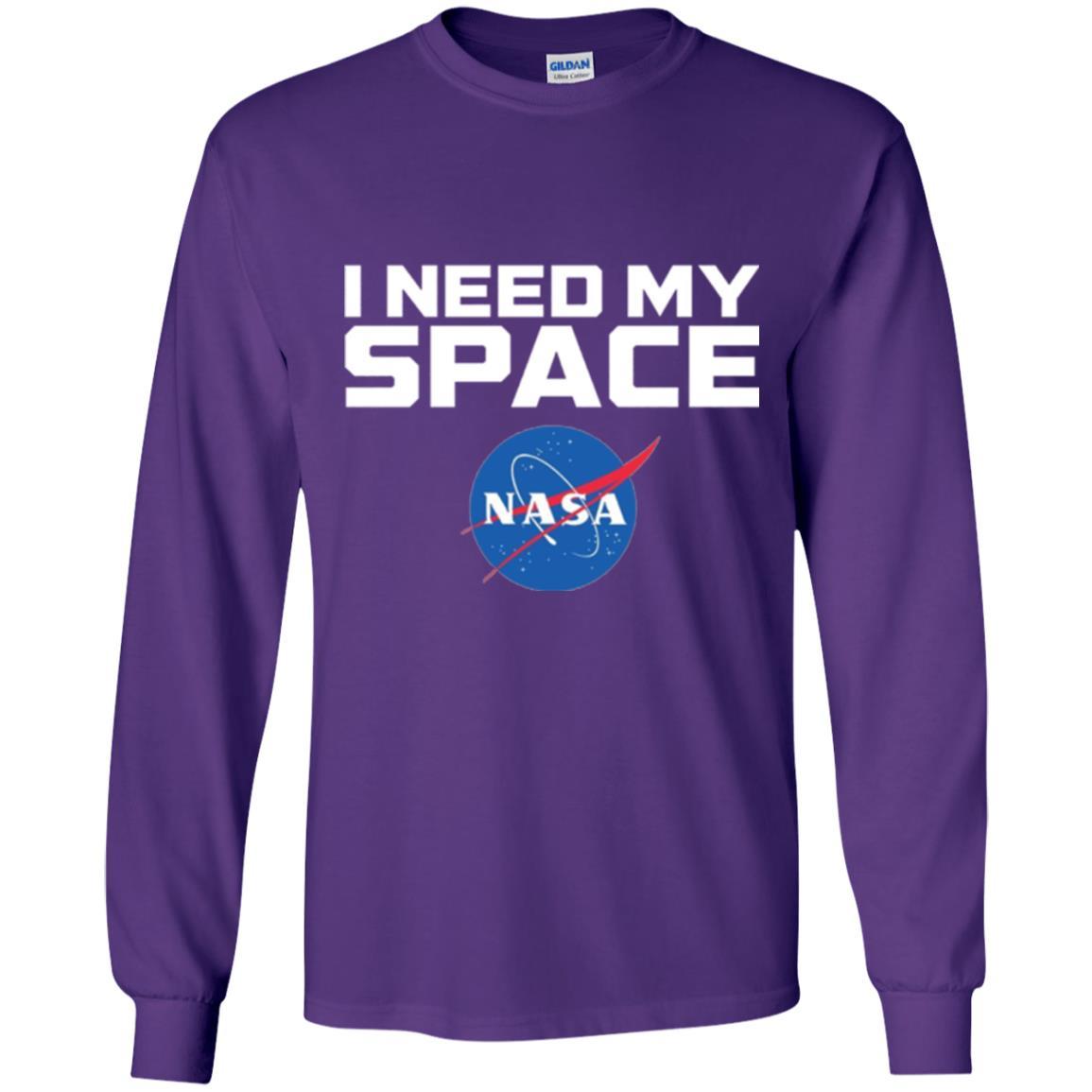 Nasa T-shirt I Need My Space Purple